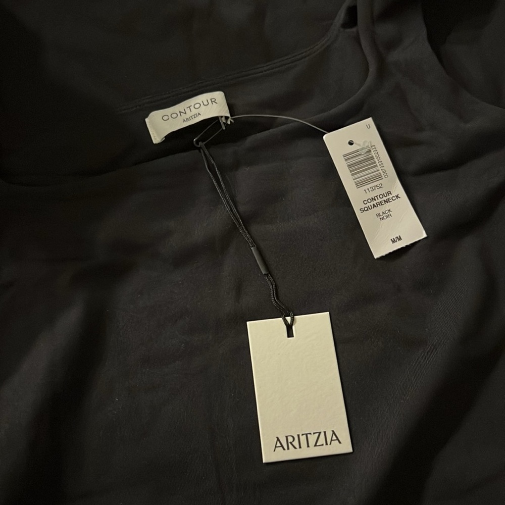 Aritizia - Contour Black Sleeveless Dress - Picture 6 of 6